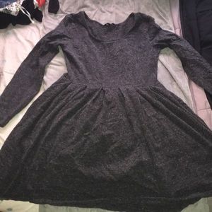 Talula gray long sleeve dress